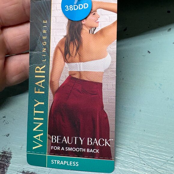 vanity fair beauty back size 38DDD bra removable straps - Picture 4 of 6